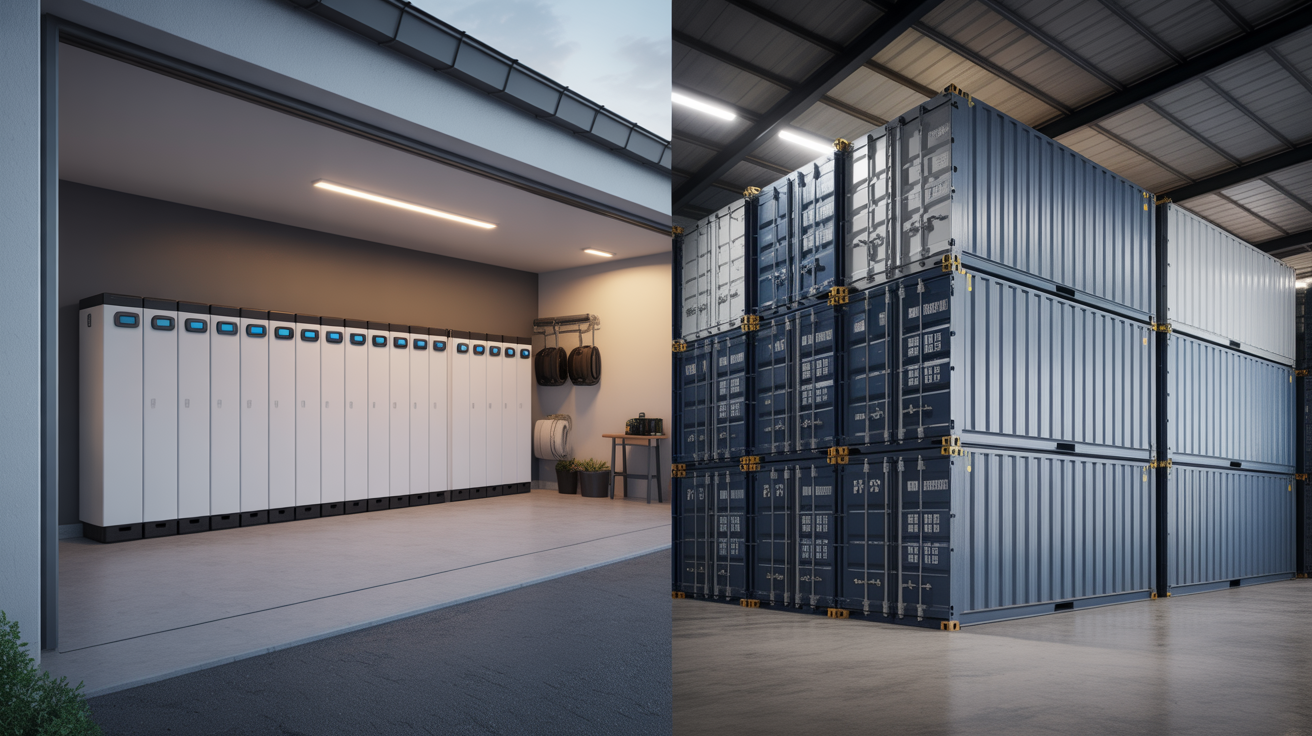 Residential vs Commercial BESS: How to Choose the Right System Size