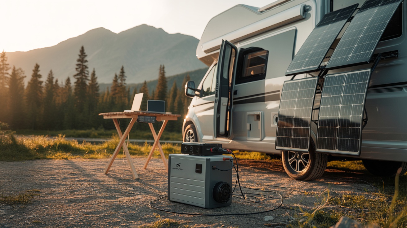 RV mobile power battery system